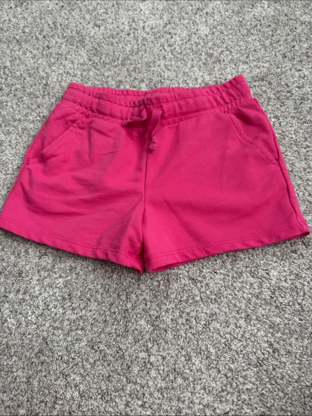 Cat & Jack Hot Pink Drawstring Knit Shorts